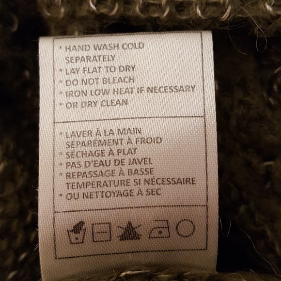 BB Dakota Pullover Sweater Brown Textured Long Sleeve Hi-Low Size Small - Picture 11 of 12